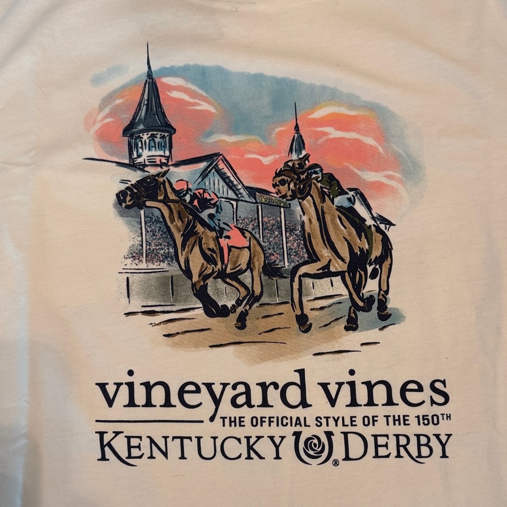 Vineyard Vines Limited Edition 150th Kentucky Derby Wm XL